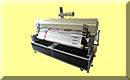 Heat fixation machine for large format digital printed fabrics