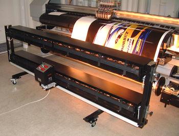 Infravörös sugárzású szárító digitális nyomtatókhoz  ( IS - 1 )