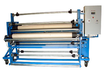 Large format rotary heat transfer machine ( Calander HV-2 )